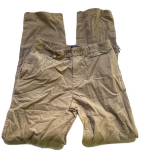 Chaps Corduroy Pants Brown Khaki Boys Size 18 Pockets New With Tags - Picture 1 of 6