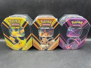 Pokemon V Powers Collection Tin Pikachu Eevee Eternatus NUEVO SELLADO DE FÁBRICA - Imagen 1 de 6
