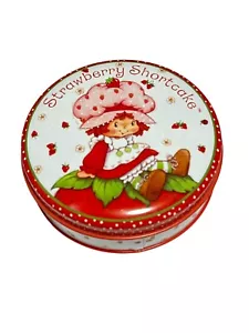 Vintage Strawberry Shortcake 2002 Coaster Set Includes Four In Round Tin Holder - Picture 1 of 8