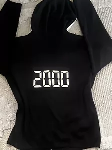Vintage Y2K 2000 Full Zip Black Cardigan Richard Sport Women’s Medium - Bild 1 von 8