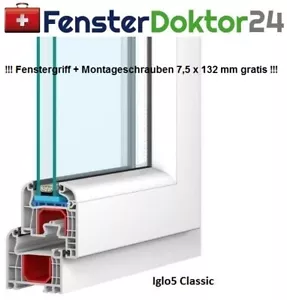 Kunststofffenster Einbruchschutz alle Größen Pilzkopf 2-4 + abschließbarer Griff - Bild 1 von 24