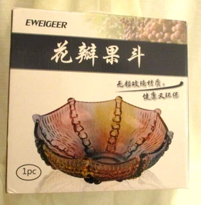 Eweigeer Classical Crystal Glass Bowl 10.7 Diameter (SKU# 1662) - Picture 1 of 4