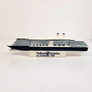 Figura De Colección Holland America Azul Delft Royal Goedewaagen ms Zuiderdam Ship 2786 - Imagen 1 de 12
