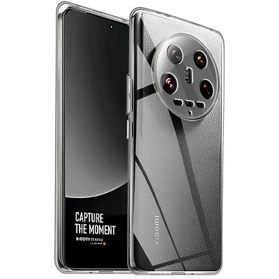Protective Cover for Xiaomi 14 Ultra Mobile Phone Silicone Case Transparent - Image 1 of 4