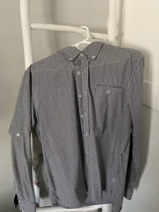 geoffrey beene mens dress shirt medium button down  - Picture 1 of 7