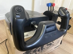 Saitek Flight Pro Controller Set, Yoke, Throttle Quadrant - Picture 1 of 11