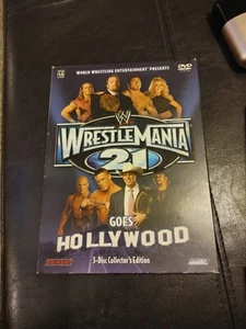 WWE - Wrestlemania 21: Wrestlemania Goes Hollywood (DVD, 2005, 3-Disc Set) - Picture 1 of 5