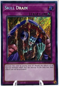 Skill Drain RA02-EN077 Secret Rare 1st Edition Yugioh! NM - Picture 1 of 2