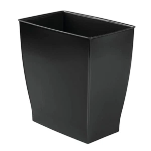 Idesign Spa Rectangular Trash Can for Bath, Bedroom, Office – 11.25" X 7.5" X 12 - Picture 1 of 4