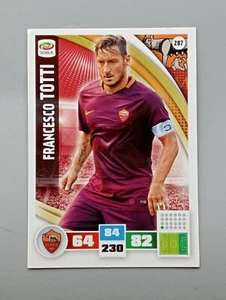 figurina Panini ADRENALYN XL 2016/17 numero 287 Francesco TOTTI Roma - Imagen 1 de 2