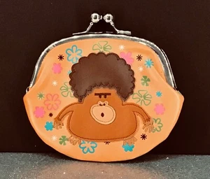 COIN PURSE by FLUFF MONCHHICHI PRIMATE PATTERN - Picture 1 of 4