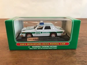 HESS 2003 Miniature Patrol Car NIB New in Box - Picture 1 of 6