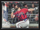 Charlie Culberson Signed Autographed 2020 Topps Series One Card #77ATL  Braves