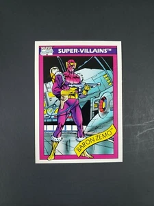 BARON ZEMO #53 Marvel Comics IMPEL Trading Card 1990 Series 1 - Picture 1 of 8