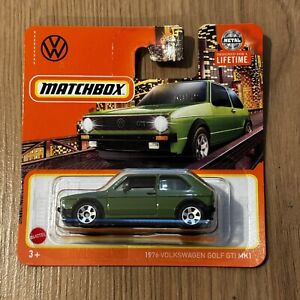 Matchbox 1976 Volkswagen Golf GTI Mk1 Green HLC96