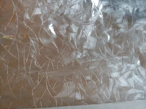 Finestra trasparente decorativa colori cotone 7ftx36in trasparente antiadesiva - Foto 1 di 2