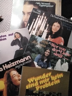 6 LP - Hella Heizmann - Regenbogenzeit - Tropfen a.d.heissen Stein und.v.m. - Bild 1 von 4