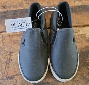 The Children Place Kleinkind Größe 11 schwarze Slipper neu mit Etikett - Bild 1 von 6