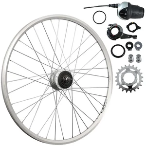 Laufrad 28 Zoll Hinterrad Hohlkammer geöst Shimano Nexus Inter 8 SG-C6000 silber - Bild 1 von 9