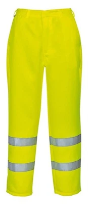 PORTWEST Hi-Visibiliy Pants Yellow -  Medium, Large, X-Large, & XX-Large - Image 1 of 4