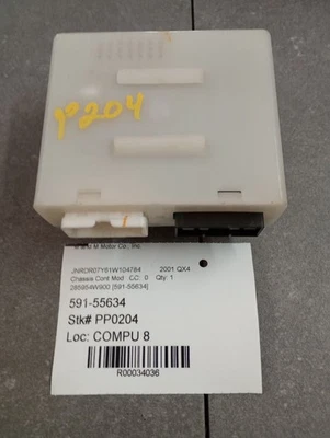 Chasis ECM antirrobo entrada sin llave desde 11/00 se adapta a 01 INFINITI QX4 34036 Foto 1 de 3