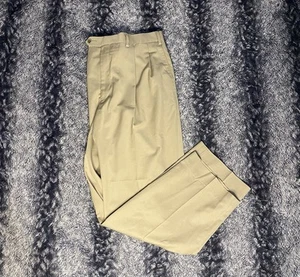 Lauren Ralph Lauren Men’s 34x27 Khaki Beige Formal Dress Pants - Picture 1 of 9