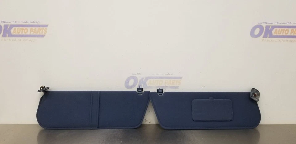 1995 FORD F250 SUPER DUTY SUN VISOR SET PAIR LEFT RIGHT BLUE - Image 1 of 4