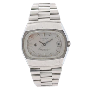 Vintage Favre-Leuba 11033 Quartz Raider Herren Quarz Armbanduhr 352 Swiss Stahl - Bild 1 von 7
