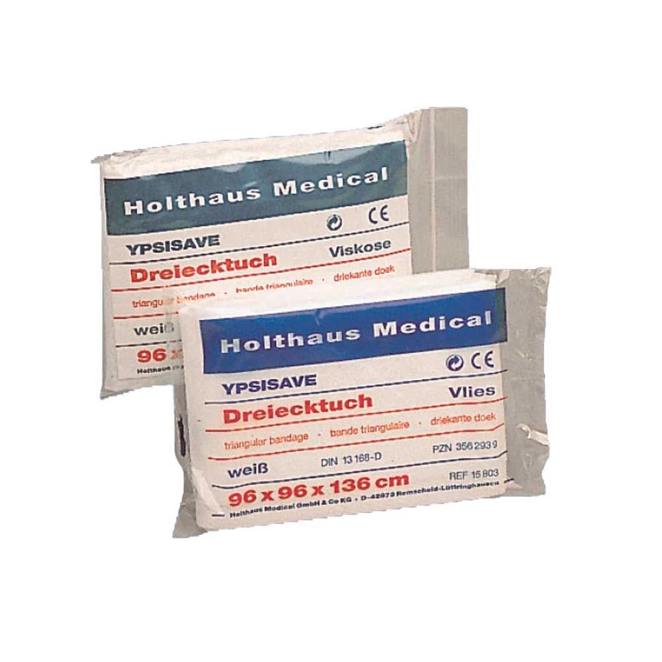 1x Holthaus Medical YPSISAVE Dreiecktuch Dreieckstuch Erste-Hilfe Vlies/Viskose