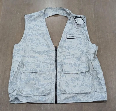 Chaleco ligero de carga en V gris 50 grande de EE. UU. $1820 GIVENCHY para hombre Foto 1 de 4