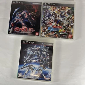 Lot3 PS3 Mobile Suit Gundam : UC, Extreme VS Full Boost & Another Century's Ep R - Picture 1 of 24