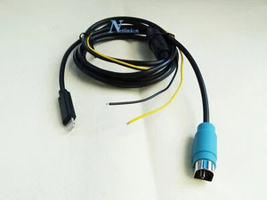 CABLE AUXILIAR PARA ALPINE IVA-D106 IVA-D106E IVA-D106R IVA-W505R iPhone 14 13 12 11 X - Imagen 1 de 4