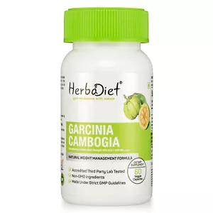 Garcinia Cambogia STRONG Slimming Weight Loss KETO Colon Cleanse Fat Burner Caps - Picture 1 of 4