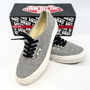 Sneakers Sneakers Slim Slim Slim Geometriche Bianco/Nero Donna 6 - Foto 1 di 7