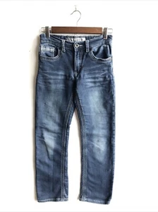 BKE Buckle Boys Youth Conner Taper Jeans Size 12 Dark Wash Stretch Denim - Picture 1 of 7