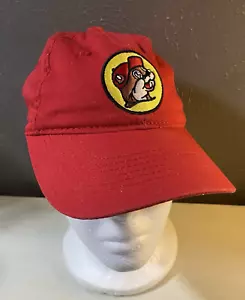 Cappello Castoro Rosso Buc-ee's Logo Bucees Cappellino Giovanile - Foto 1 di 5