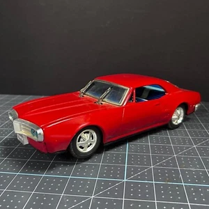 VTG 1967 Bandai Pontiac Firebird Red Battery Operated Tin Toy 1:18 Scale Japan - Picture 1 of 9