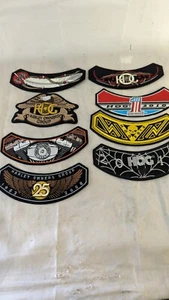 Harley Owners Group HOG Patches 2005-2012 Menge 8 Wippe Patches alle neu - Bild 1 von 5