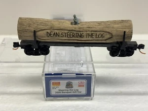 N Scale Micro Trains MTL Secial Run 09-40 Dean Steering the Log Car - Picture 1 of 4