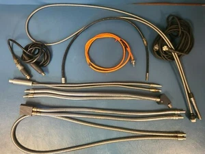 Schott Fiber Optics BUNDLE Gooseneck Light Guides Boroscope Light Source  - Picture 1 of 10