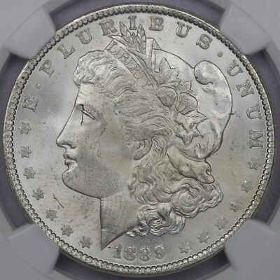 1889 Morgan Silver Dollar - NGC MS 65 - Image 1 of 4