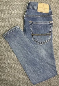 Abercrombie Kids Super Skinny Blue Jeans SLIM 11/12 - Picture 1 of 14