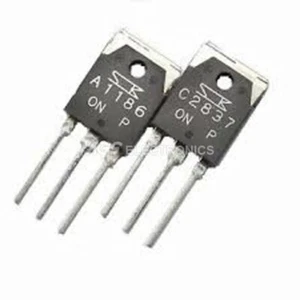 2SA 1186-2SC 2837 KIT PAIR TRANSISTOR - 1x2SA1186 1x2SC2837 - Picture 1 of 1