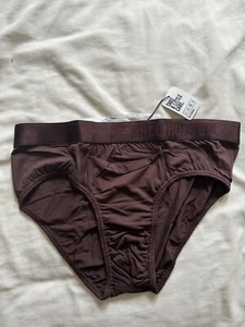 Arlo Hudson Briefs Horizontal Fly Size XL Maroon New With Tags - Picture 1 of 3