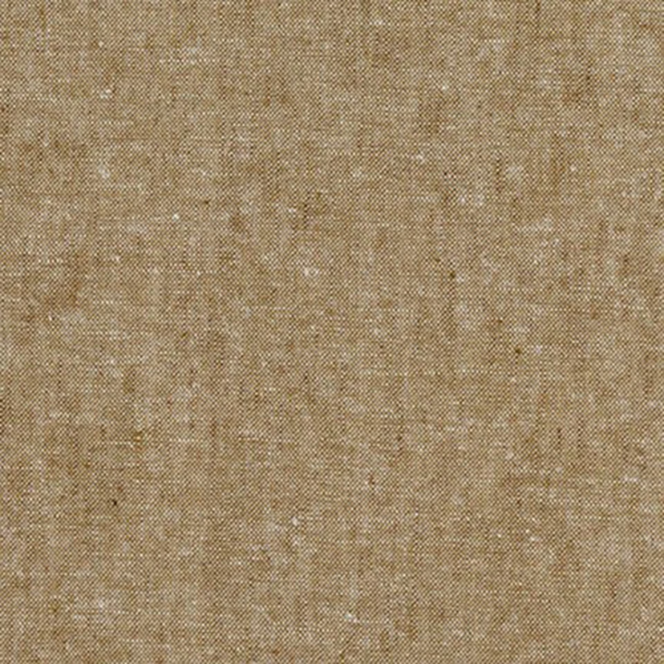 Robert Kaufman Essex Yarn Dye Fabric Taupe Linen/ Cotton Blend- Machine Wash BTY - Image 1 of 1