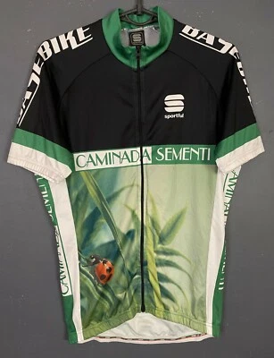 CAMISA PARA HOMBRES DEPORTIVA CYCLOSMO CICLISMO BICICLETA JERSEY MAILLOT MAGLIA TALLA S 2 Foto 1 de 4