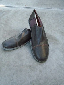 Ryan Rowe Camden Man Made Sole Schwarz Herrenschuh 13 M Neu Hergestellt in Portugal  - Bild 1 von 7
