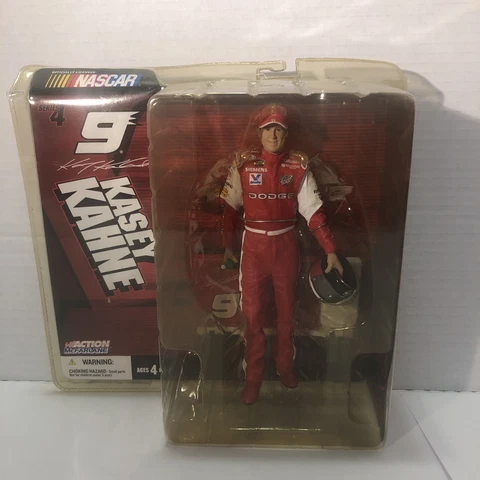 Kasey Kahne #9 Series 4  Figure 2004 Nascar McFarland Toys Cover