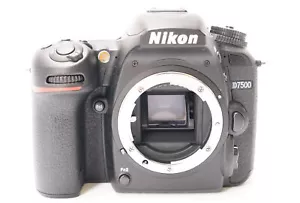 Nikon D7500 DX-Format DSLR Camera (Body Only, Black) - Picture 1 of 11