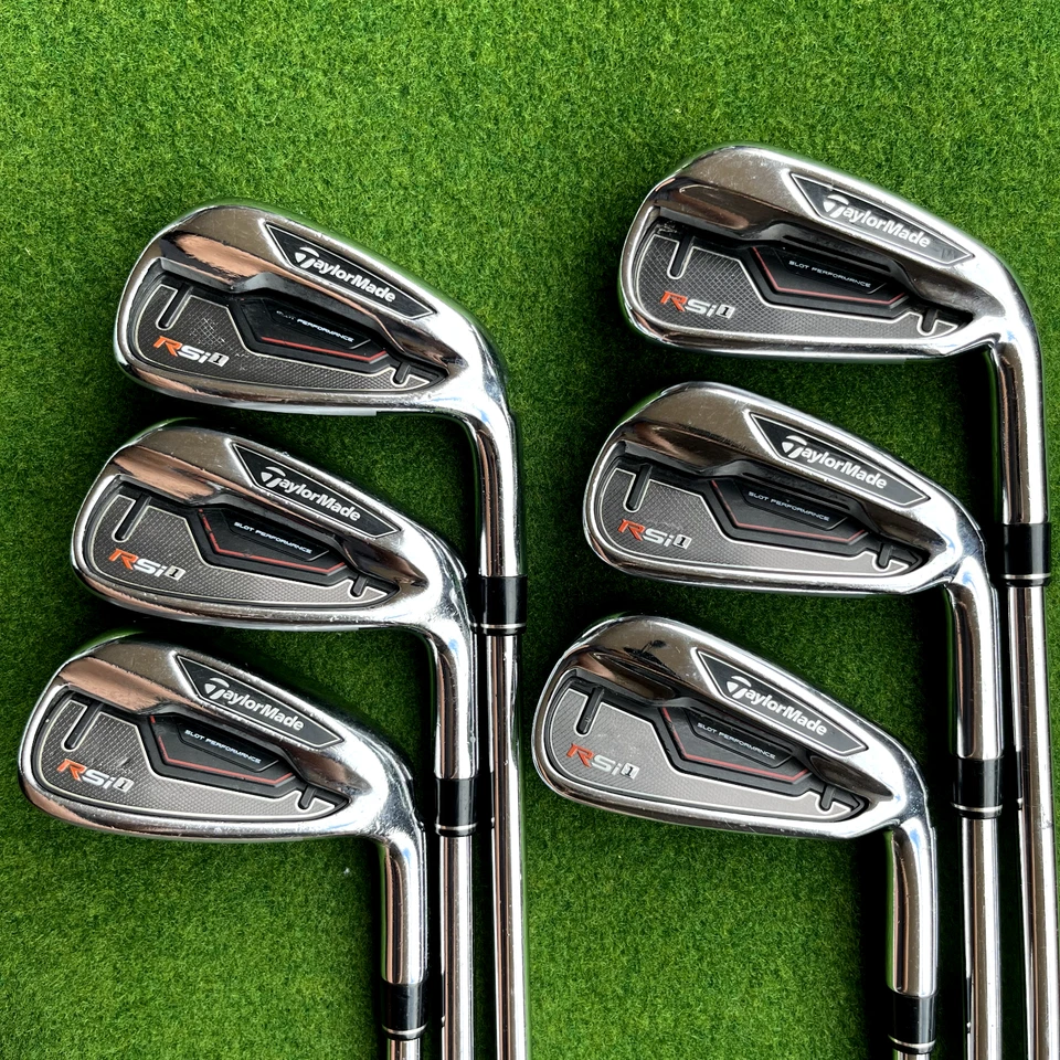 TaylorMade RSi1 Ironset 5-9+Pw 6pc RH KBS Tour 90 Steel shaft  Flex S Used - Image 1 of 4